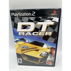 DT Racer (Sony PlayStation 2, 2005) PS2 Complete W/ Manual